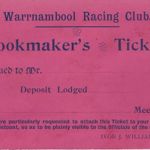 Bookmaker's ticket